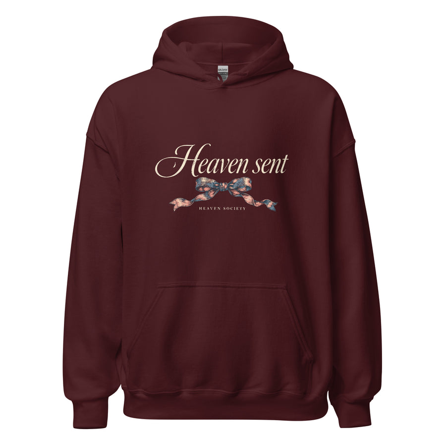 Heaven Sent Hoodie — Maroon
